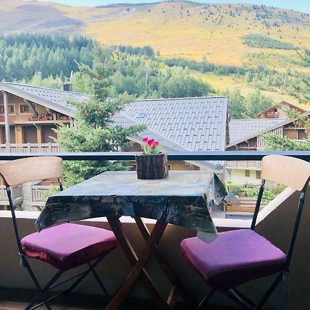 Ferienwohnung La Corneille Blanche Les Deux Alpes Exterior foto