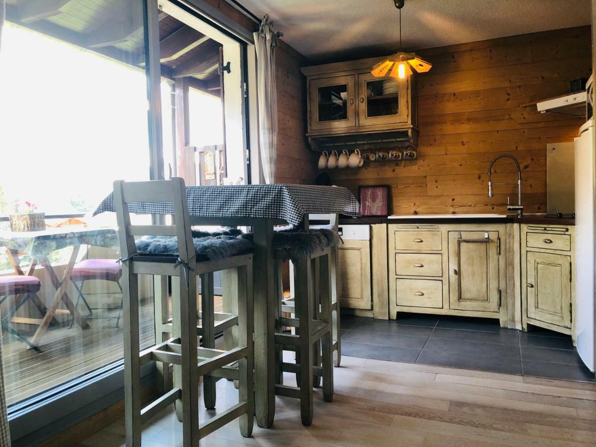 Ferienwohnung La Corneille Blanche Les Deux Alpes Exterior foto