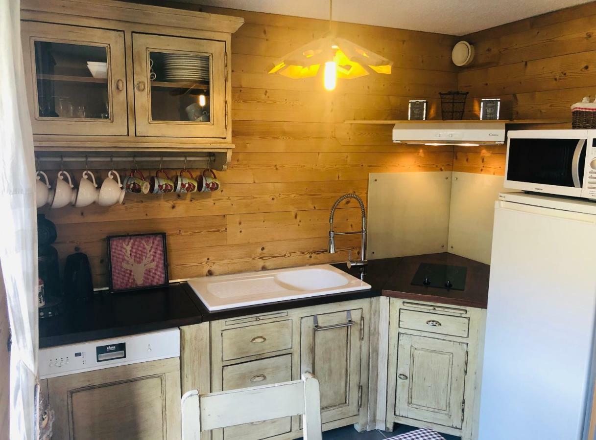 Ferienwohnung La Corneille Blanche Les Deux Alpes Exterior foto