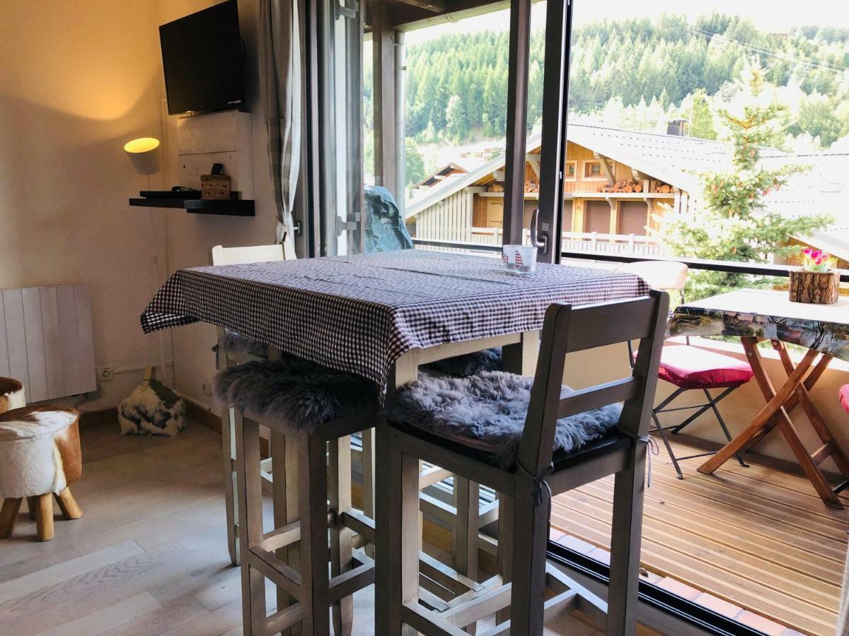 Ferienwohnung La Corneille Blanche Les Deux Alpes Exterior foto