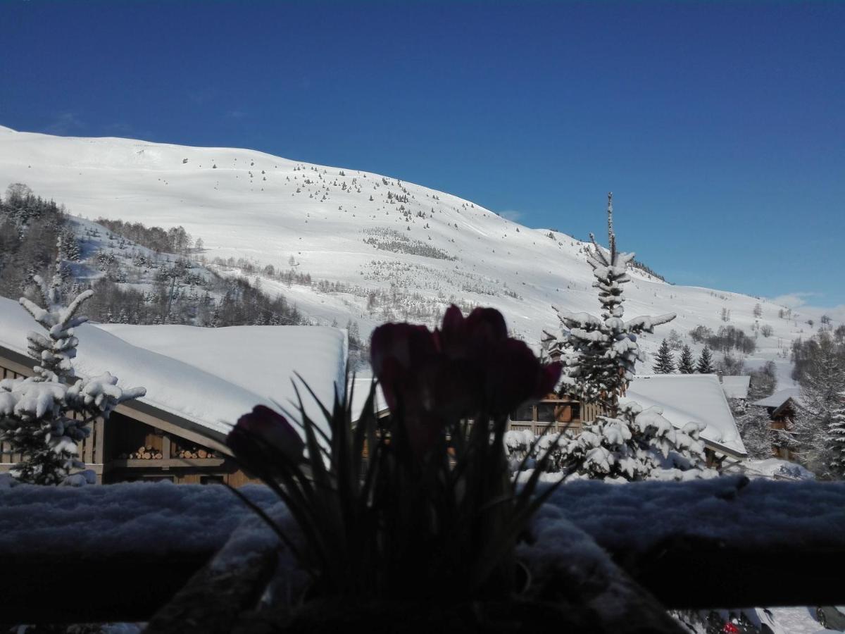 Ferienwohnung La Corneille Blanche Les Deux Alpes Exterior foto