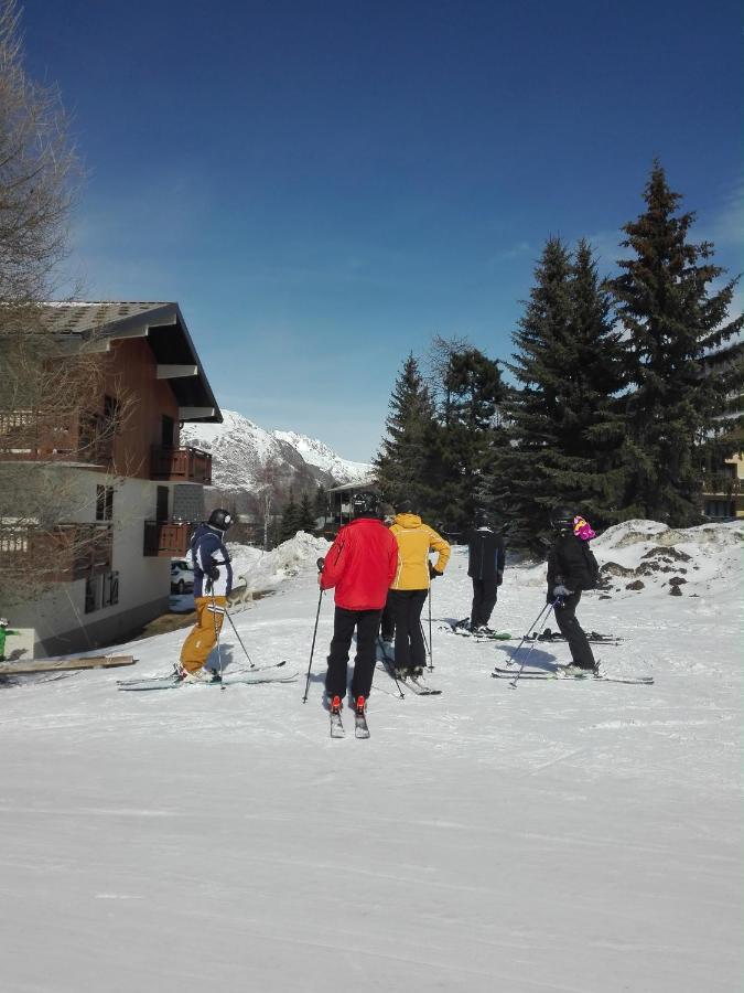 Ferienwohnung La Corneille Blanche Les Deux Alpes Exterior foto