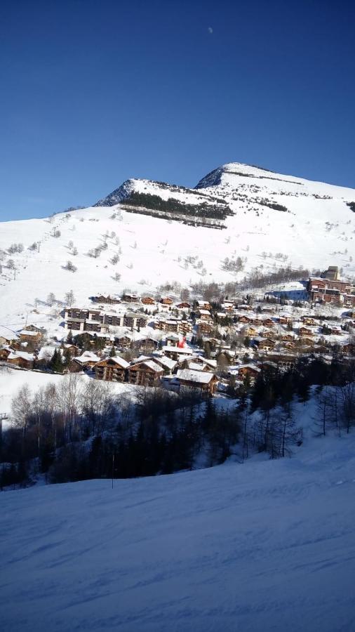 Ferienwohnung La Corneille Blanche Les Deux Alpes Exterior foto