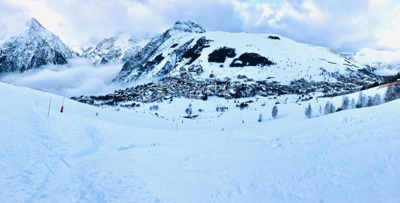 Ferienwohnung La Corneille Blanche Les Deux Alpes Exterior foto